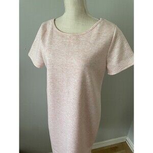 Pink Blush Maternity Dress Short‎ Sleeve Shift Size XL NWT